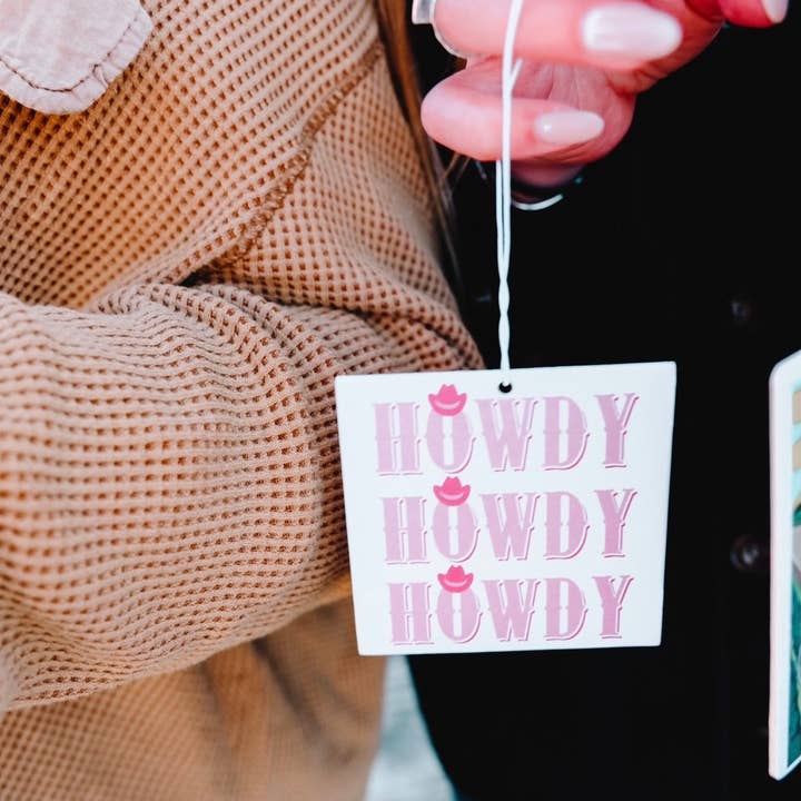 The Front Porch Label - Wholesale Luchtverfrisser voor in de auto - Dames - Howdy Howdy Howdy luchtverfrisser5