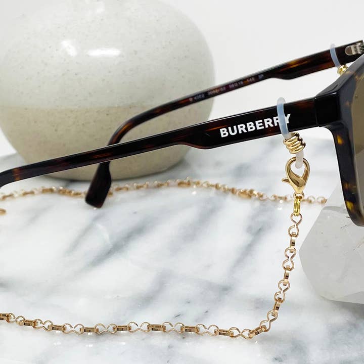 Rolo Link Plated Eye and Sun Glasses Chain for wholesale by Subject II Change