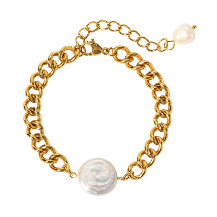 Golden Shell Bracelet for wholesale by MOOD