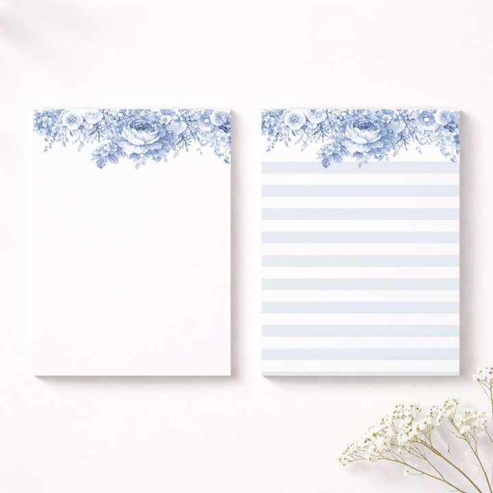 5x7 Blumen-Notizblock | Blumen-Schreibtisch-Notizblock | 50 Blatt für den Großhandel von Bloom By Sophia Rose