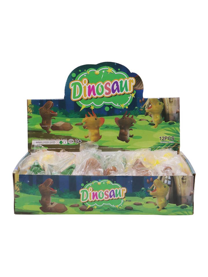 T-rex Triceratops Dinosaurus Zandgevulde Squishy voor wholesale door Cap Zone