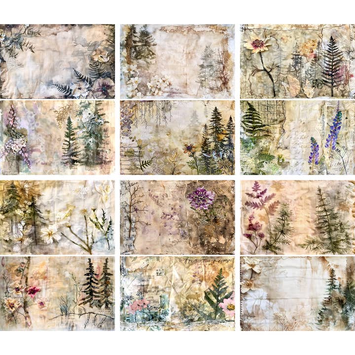 Forest A5 Rispapper, 8 x 10,5 tum (A4) för wholesale av Craft Kreatively