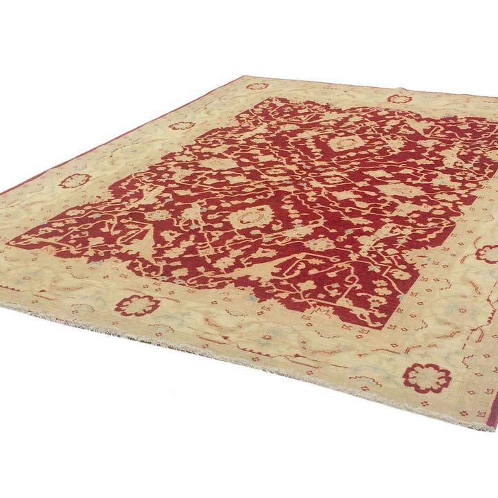 Noori Rug - Wholesale Area Rug - Sun-Faded Nuro Red/Beige Rug, 8'10" x 10'4"5