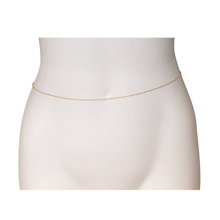 bstrd – wholesale Face/body chain – Satellite Belly Chain - Gold, Rose Gold, Silver, Gunmetal