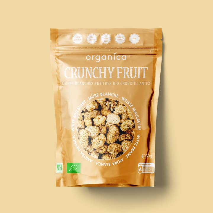 Organica - Wholesale Dried/Dehydrated Fruit - Organic freeze-dried white mulberries 100% pure fruit|Organica Food0