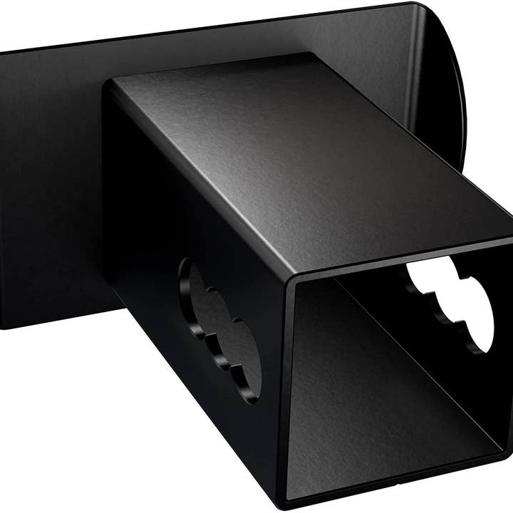 Old Southern Brass - Vendita all'ingrosso Ciondolo decorativo per auto - Unisex - Copertura per gancio di traino in metallo nero e cromato, motivo Don't Tread On Me1