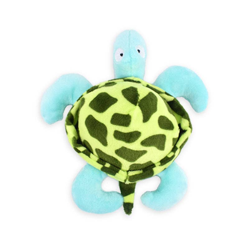 Cheerhunting – wholesale Mjukisdjur - Hund – Petkin - Plysch Sound Turtle hundleksak för liten medelstor hund1