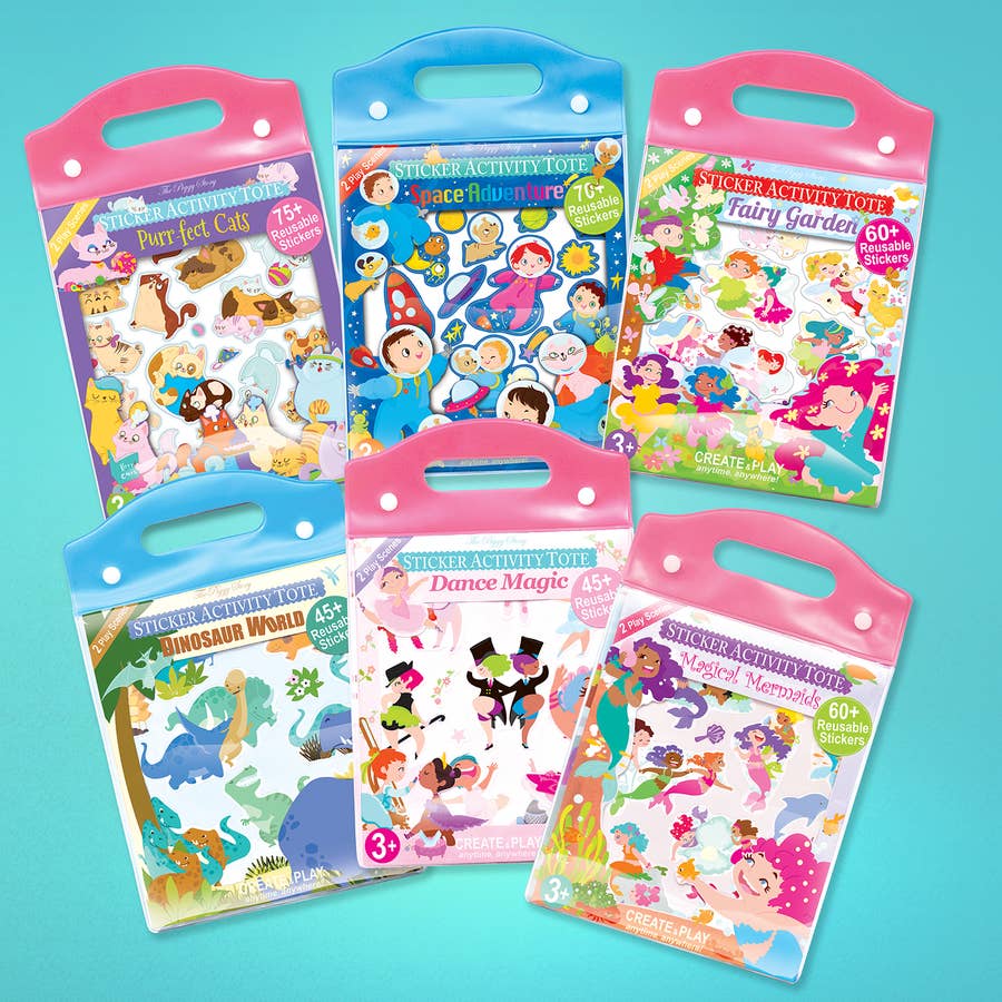 Reusable 3D Puffy Stickers: Custom Design Bulk Stickers for Kids and  Toddlers