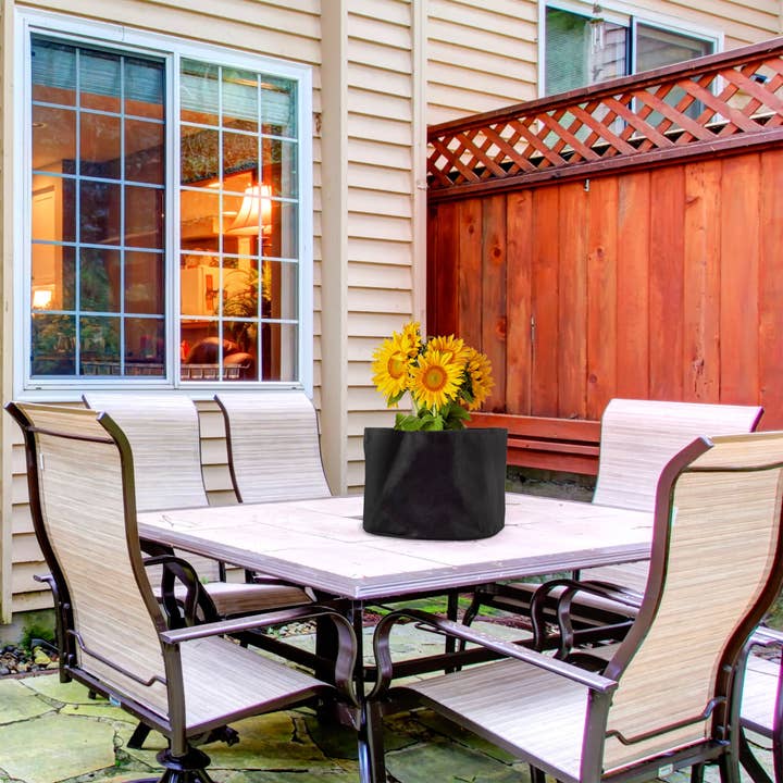 Kurated Korner - Wholesale Plant pot - Esterno 4-Gallon Black Grow Bags (4pk)4