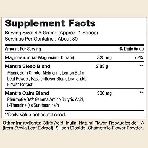 Advanced Nutrition by Zahler - Wholesale Voedingssupplement/vitamine - Mantra Rest, het kalmerende supplement, citroenkamillesmaak.4