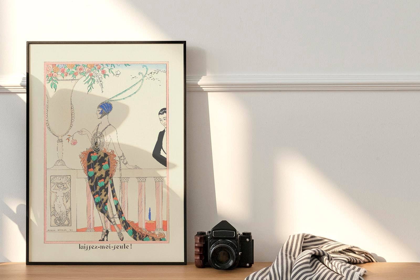 Rock Paper Scissors Wall Art - Wholesale Poster - Laissez Moi Feule Vintage Poster2