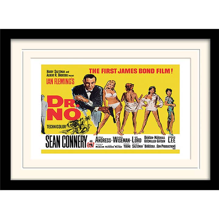 Pyramid International - Wholesale Art Print - James Bond (Dr No Yellow) Wall Art Print