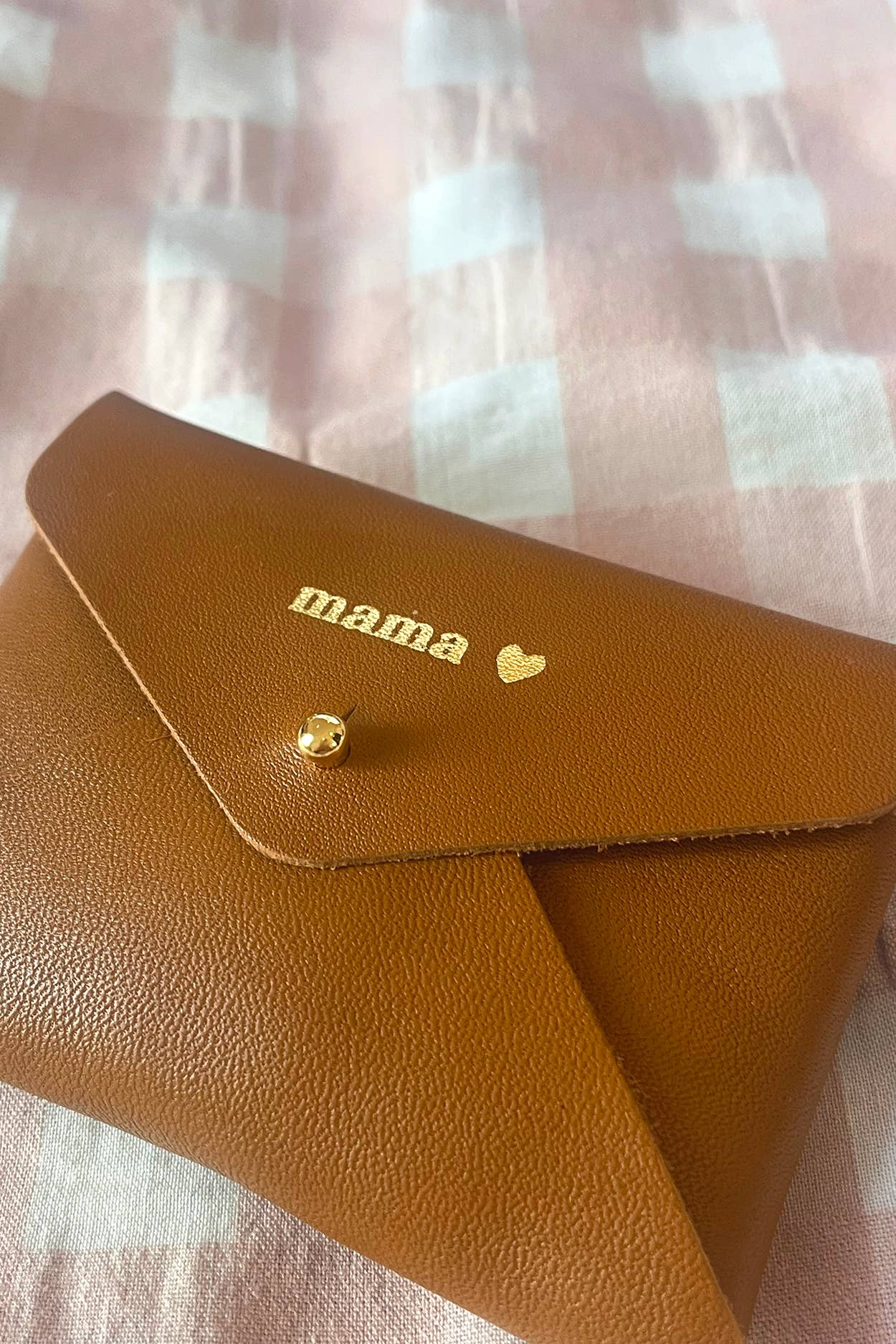 BARNABÉ AIME LE CAFÉ - Wholesale Card Holder - Women's - Leather envelope pouch / Card holder: Bichette, Love...11