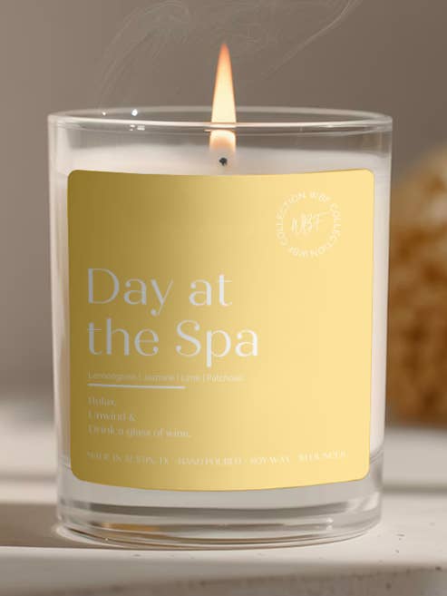 Día en el spa para venta al por mayor de Walk By Faith Candles Co.