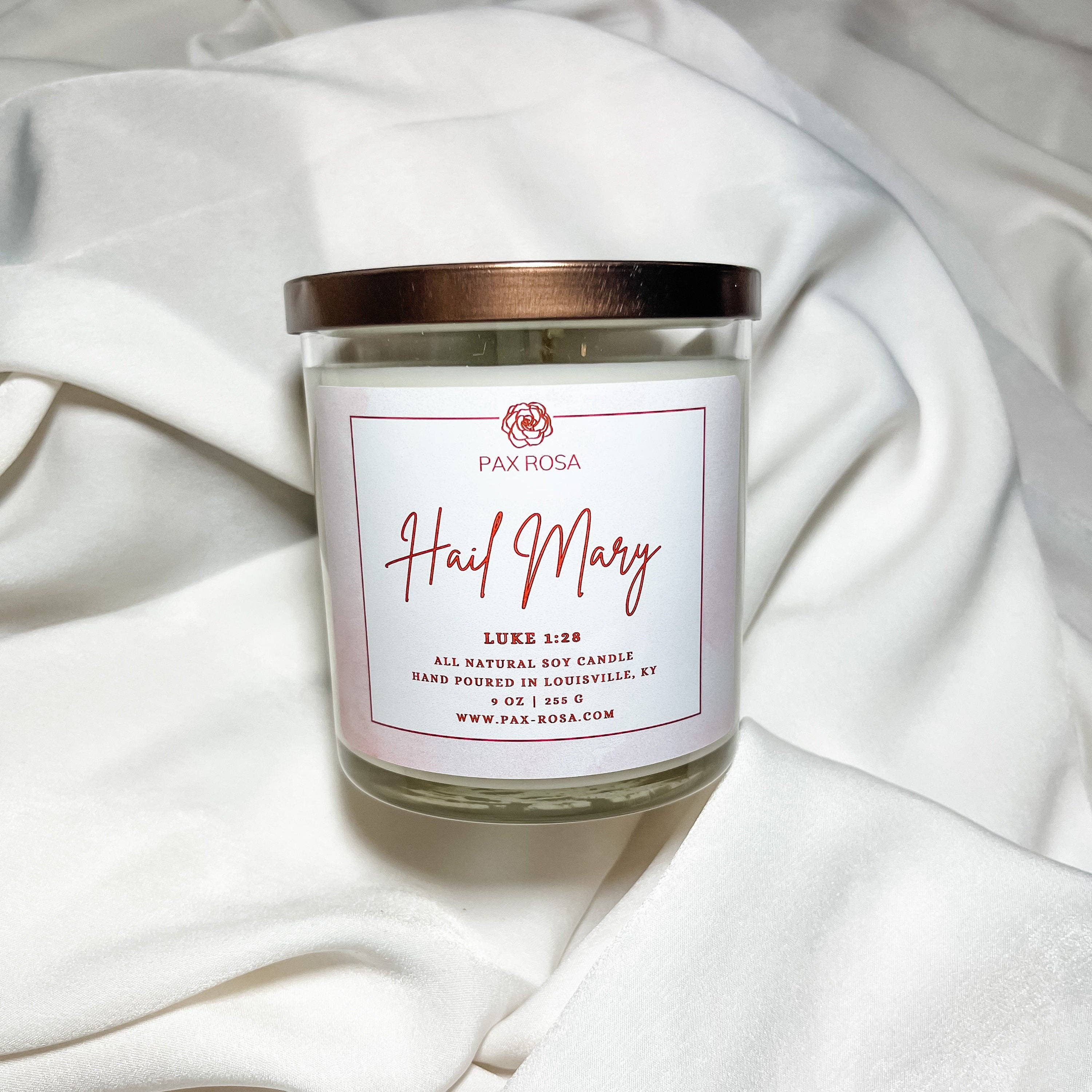 Pax Rosa - Wholesale Jar/Filled Candle - Hail Mary1