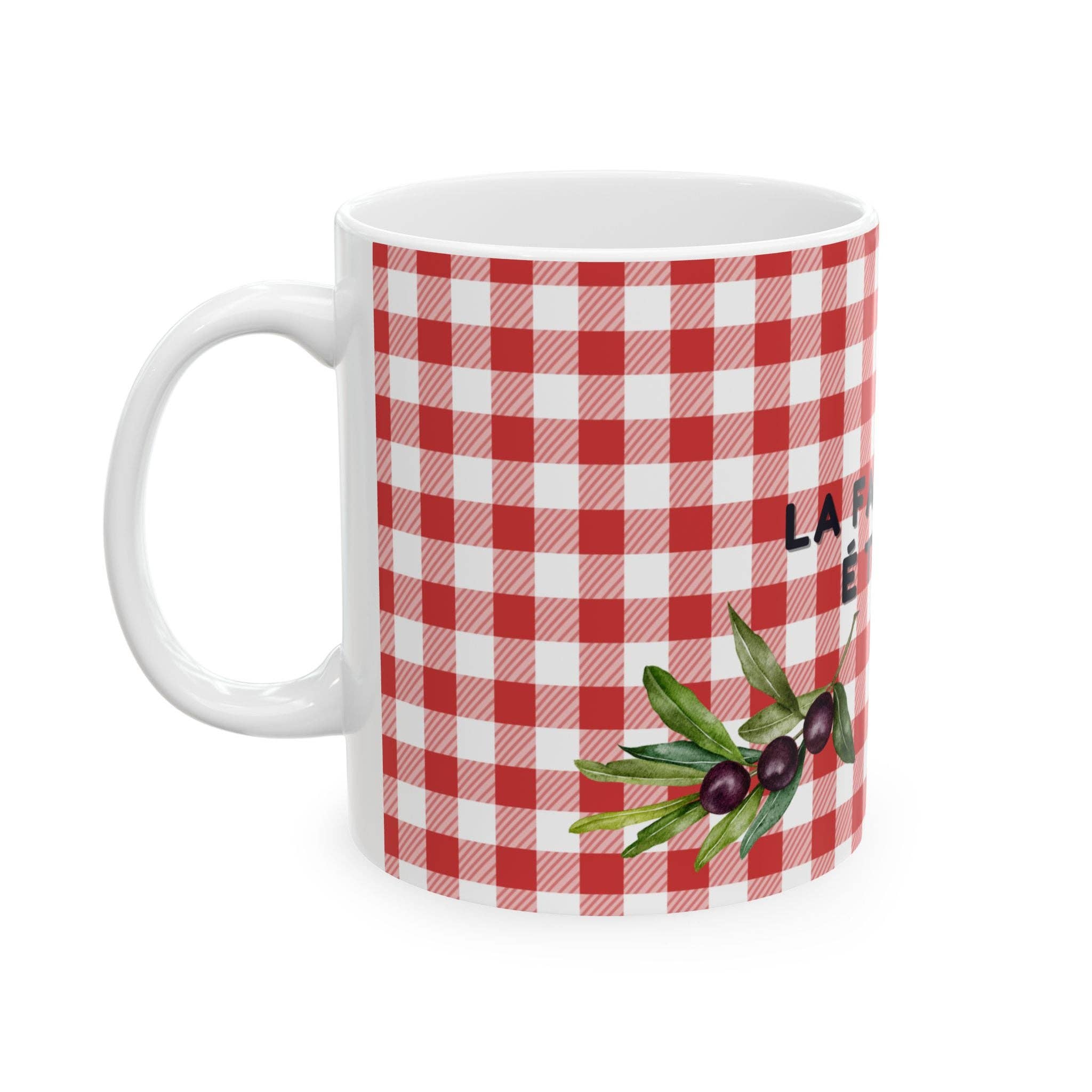 MARA Style - Wholesale Coffee Mug - Italian "Family is Everything" Ceramic Mug, La Famiglia é tuto3