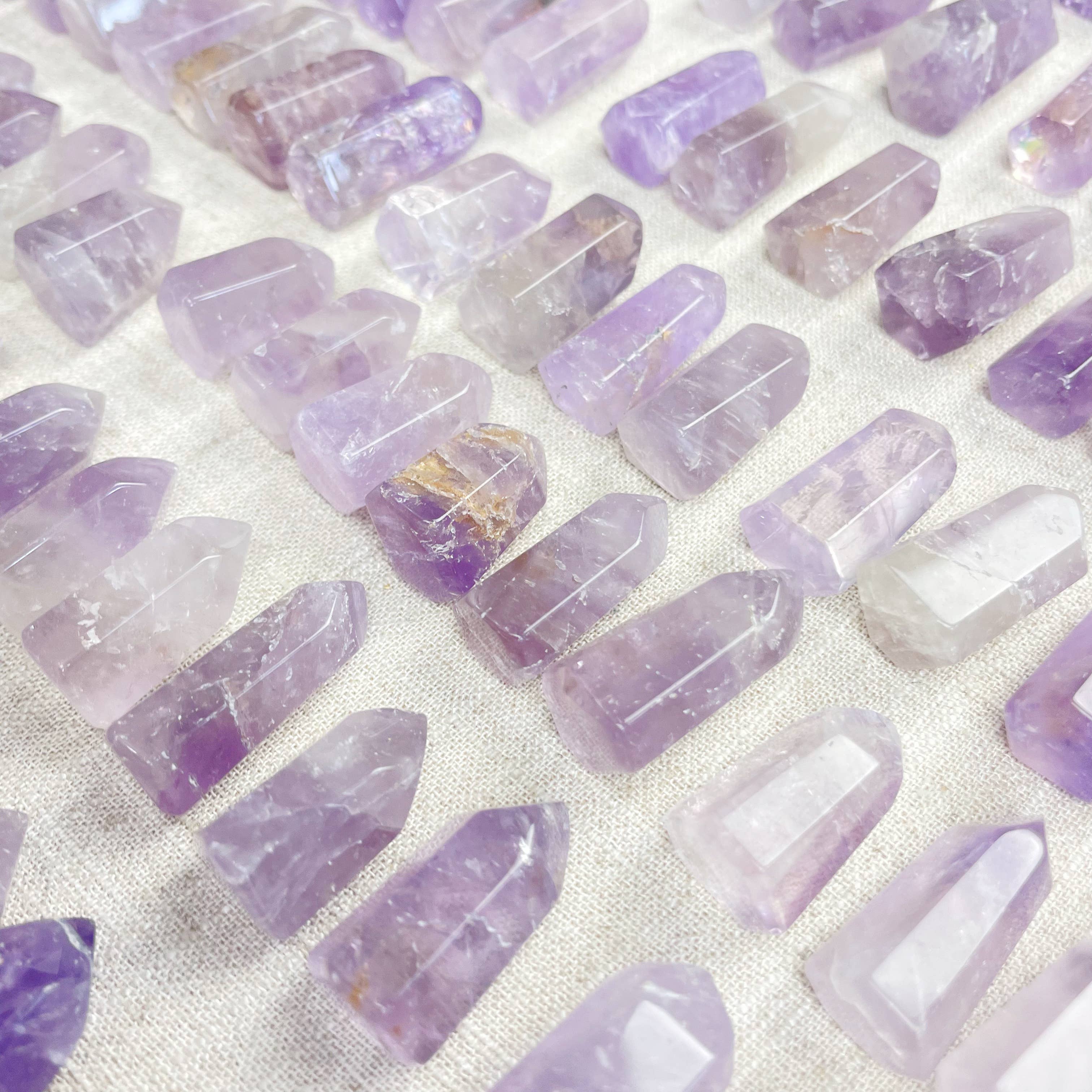 Ewelina Pas Jewelry - Wholesale Spiritual Stone/Crystal - Mini Amethyst Towers2