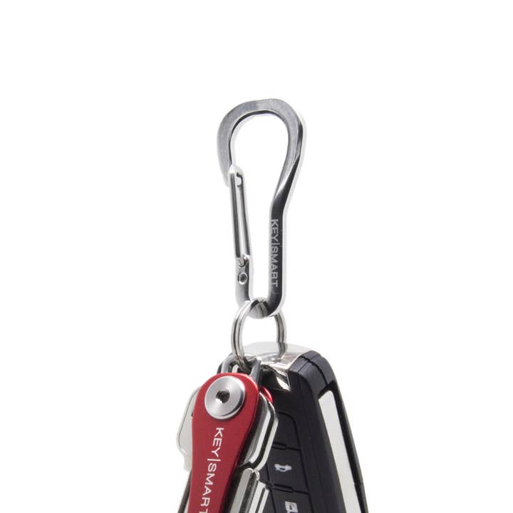 KeySmart / STATIK - Wholesale Keychain - Unisex - Belt Clip | Polished Caribiner