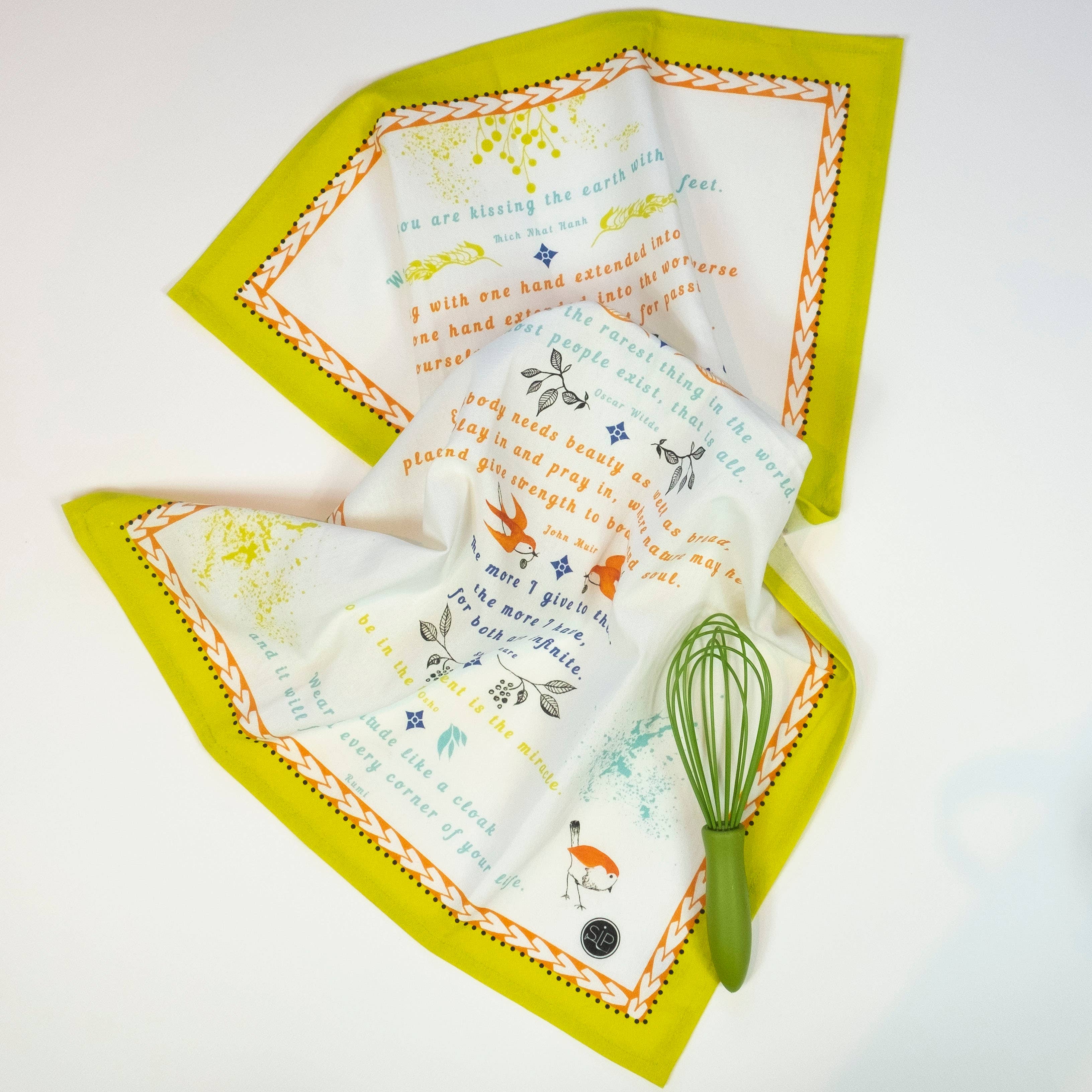 SIP - Wholesale Tea Towel - "Kitchen Wisdom" Kitchen Towel3