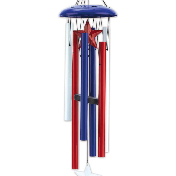 Sunset Vista Designs - Wholesale Wind Chime - 36" Americana Wind Chime Garden Decor - 94485