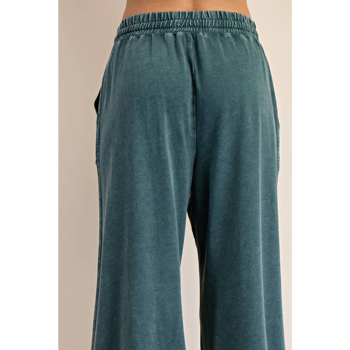 Rae Mode - Wholesale Pants - Women's - MINERAL WASHED WIDE LEG PANT