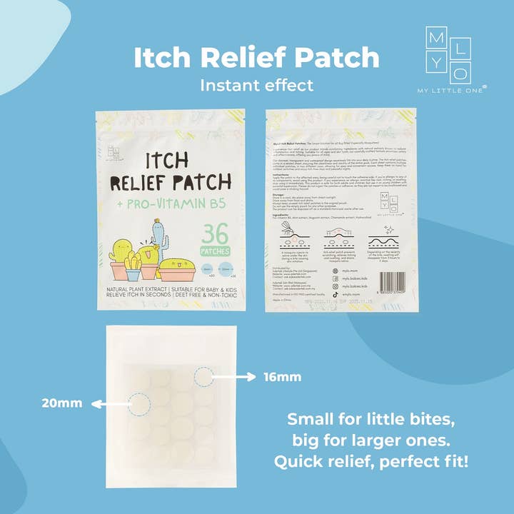 MyLO My Little One - Wholesale Itch Ointment/Cream - MyLO Itch Relief Patch4