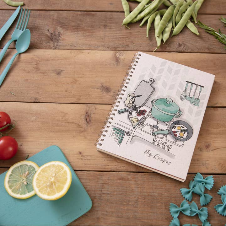 Libreta de recetas espiral para escribir para venta al por mayor de Meanwhile Boutique
