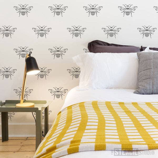 The Stencil Studio – wholesale Stencil/craft die – Bee Stencil