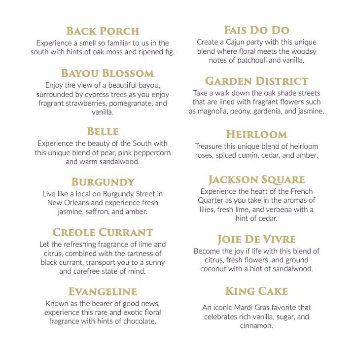Bourbon Royalty Candle Company - Wholesale Jar/Filled Candle - 10 oz Marquis Candle