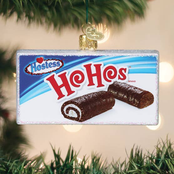 Hostess HoHos Box Ornament for wholesale by Old World Christmas