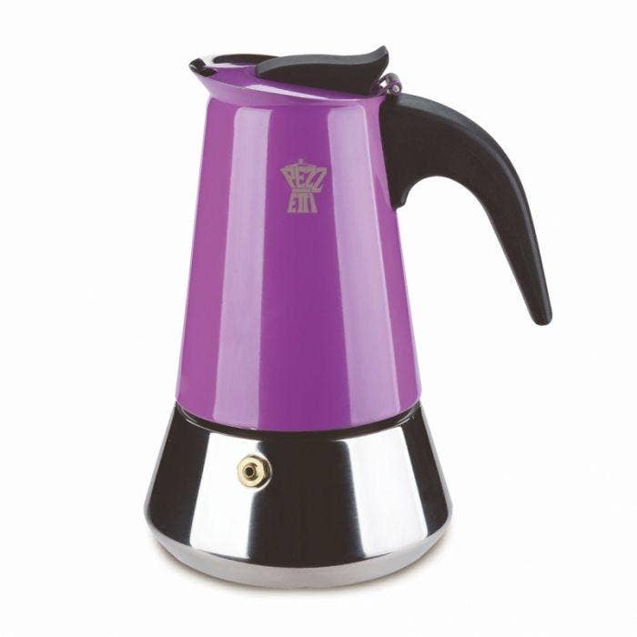 Coffeelink – wholesale Espresso maker – PEZZETTI STEELEXPRESS MOKA POT - 6 CUP0