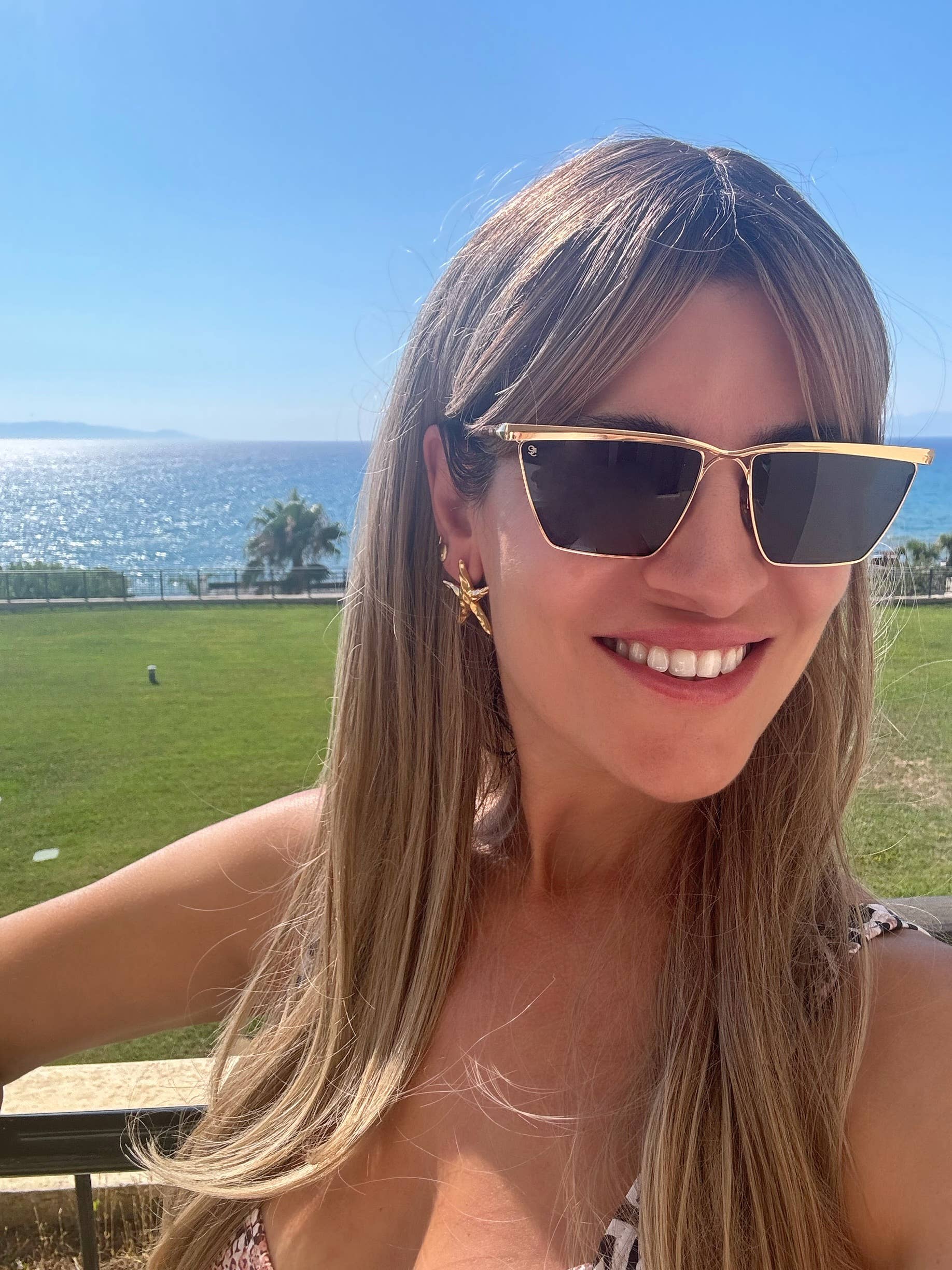 Christina Christi - Wholesale Dangle Earrings - Gold Beach Earrings, Starfish Earrings, Gold Earrings, Summe3