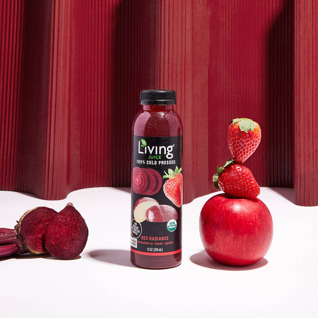 Living Juice - Wholesale Wellness Juice/Tonic - Living Juice Red Radiance - Organic 12oz Pressed Juice5