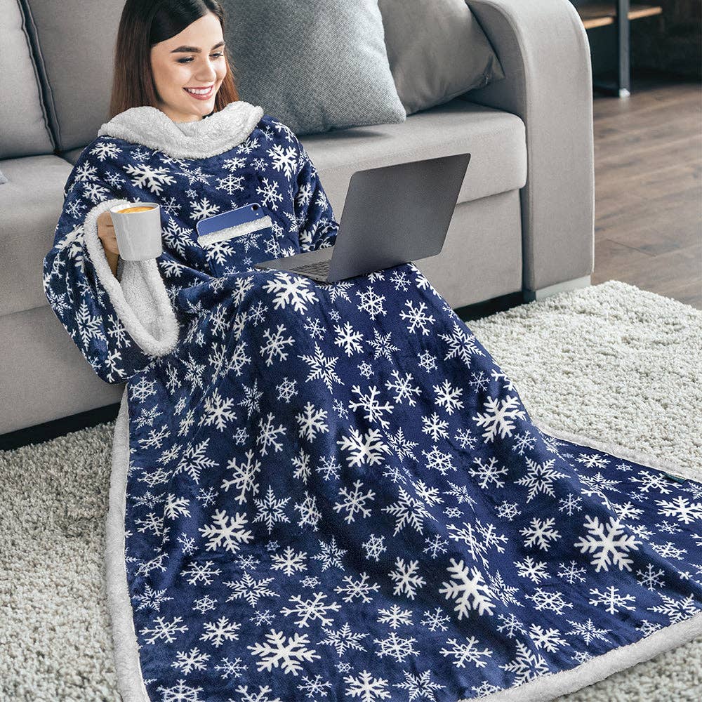 Pavilia - Vendita all'ingrosso Plaid - Coperta con maniche - Tasca applicata210