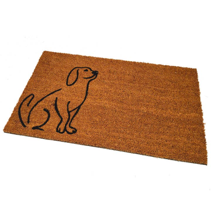 Dog Coir Door Mat for wholesale by Black Ginger