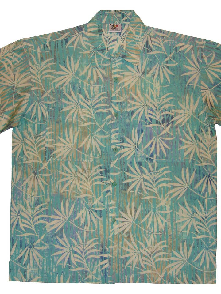 Camisa Cabana - Ferntastic por atacado de Rum Reggae Clothing