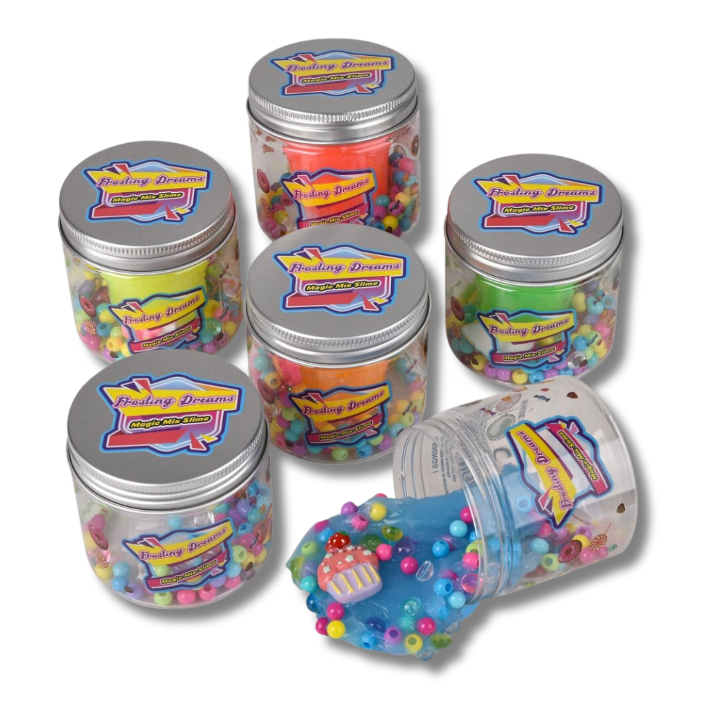 Pagdee Kids Juniors - Venta al por mayor Masilla/limo - Niños - Slime esponjoso con temática de postre decorativo navideño para niños1