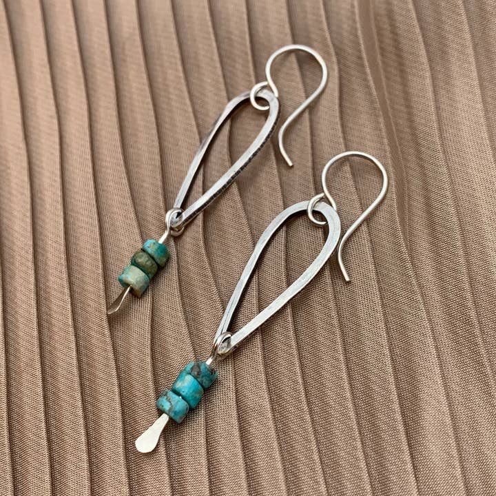 Handmade Her ALS Story Earrings for wholesale by Fluff Hardware