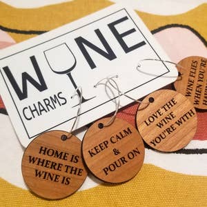 True - Winery Pewter Charms