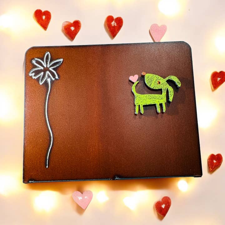 Whimsies - Wholesale Picture frame - Dog Picture Frame Heart picture frame metal gift impulse buy7