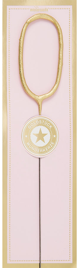 Wondercandle - Wholesale Cake Candle - Gold piece gold classic assortment 144 Wondercandle® classic10