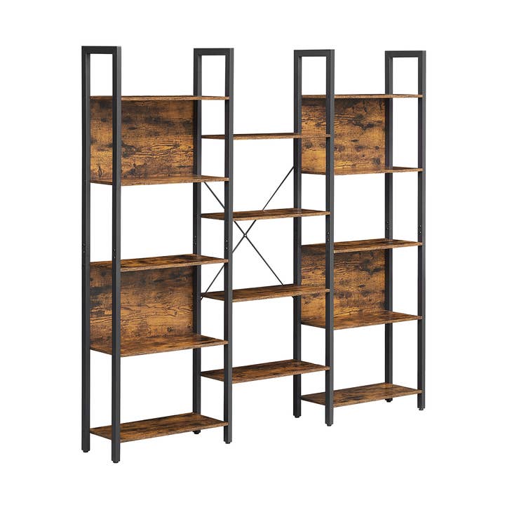 5-stöckiges Bücherregal mit 14 Ablageflächen für Zuhause und Büro für den Großhandel von Greenwestons