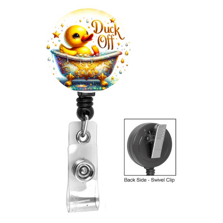 Portacredenciales "Duck Off" para venta al por mayor de JAC Wholesale