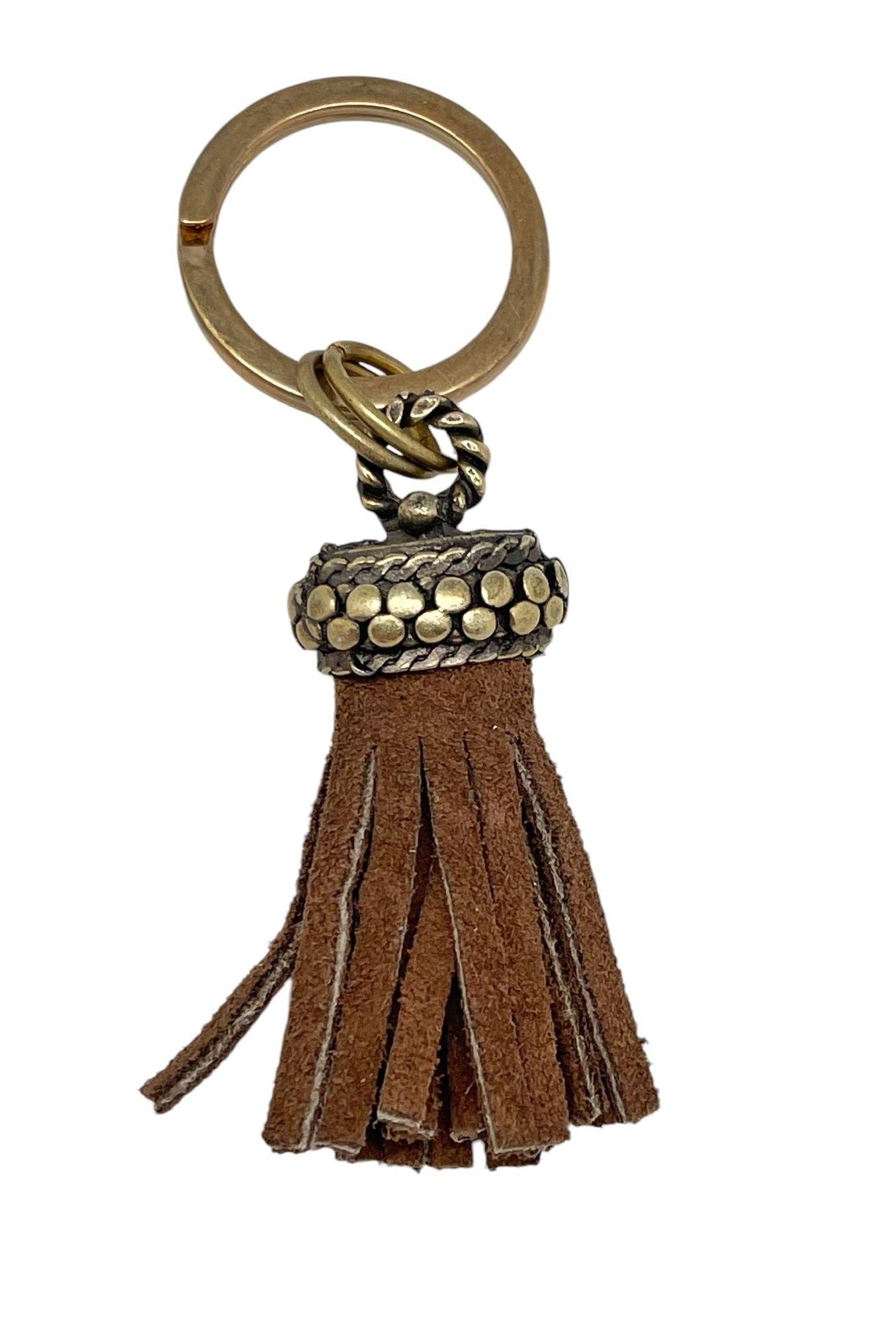Gloria Mago - Wholesale Keychain - Women's - Golden leather flecado keychain0