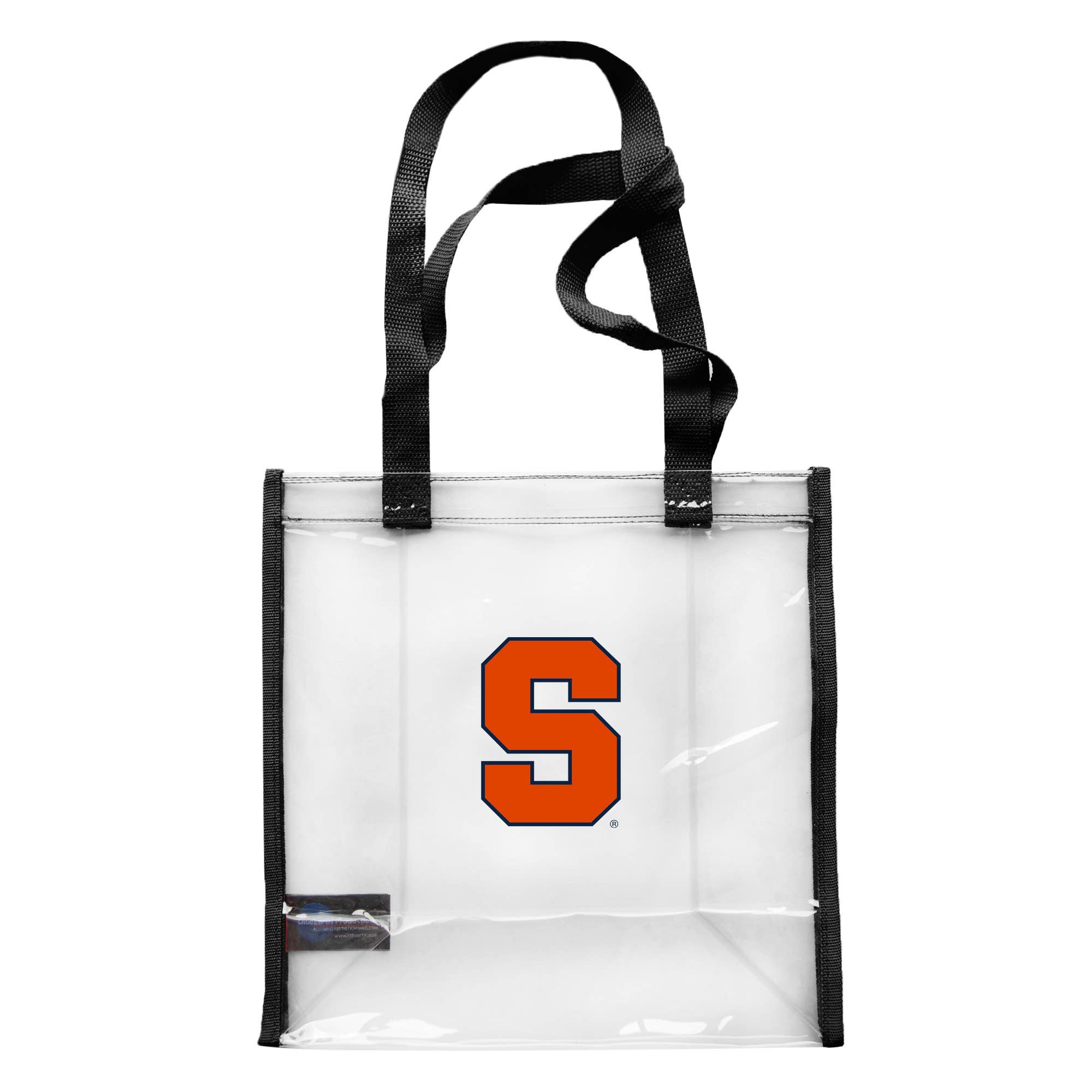 Little Earth Productions - Wholesale Tote Bag - Unisex - NCAA Syracuse Orange Clear Advantage Tote0