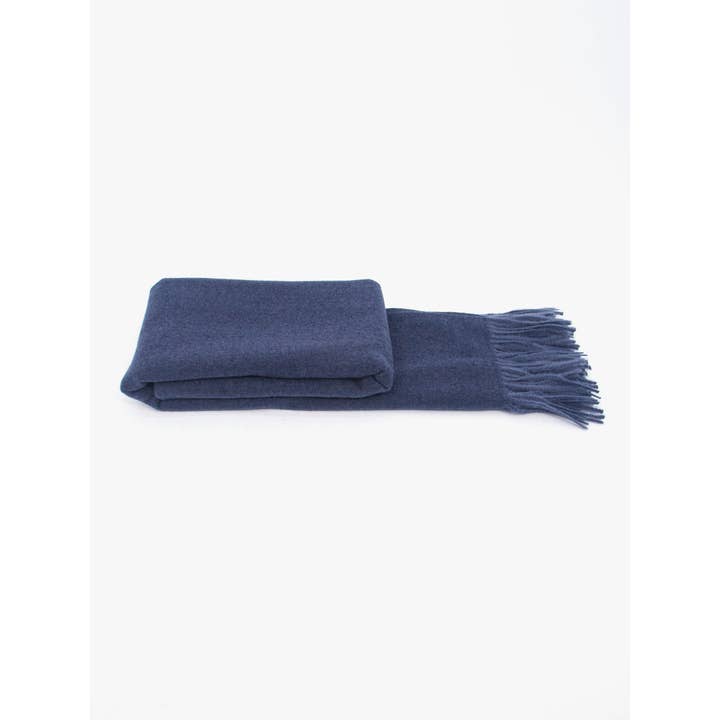 Sarta Accessories - Wholesale Scarf - Women's - Lucia Heavyweight Scarf - Navy Blue