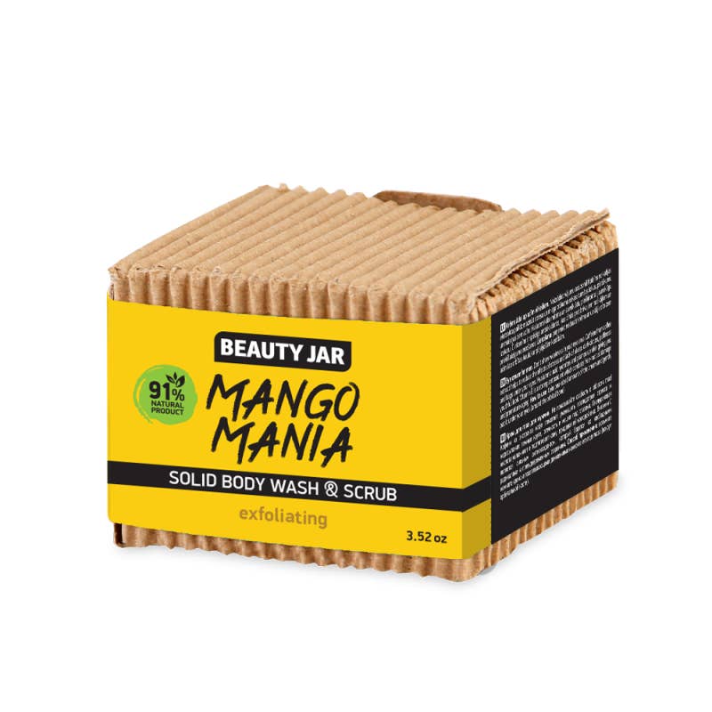 Beauty Pro - Wholesale Body Scrub/Exfoliant - Beauty Jar Solid body scrub and wash MANGO MANIA 100g