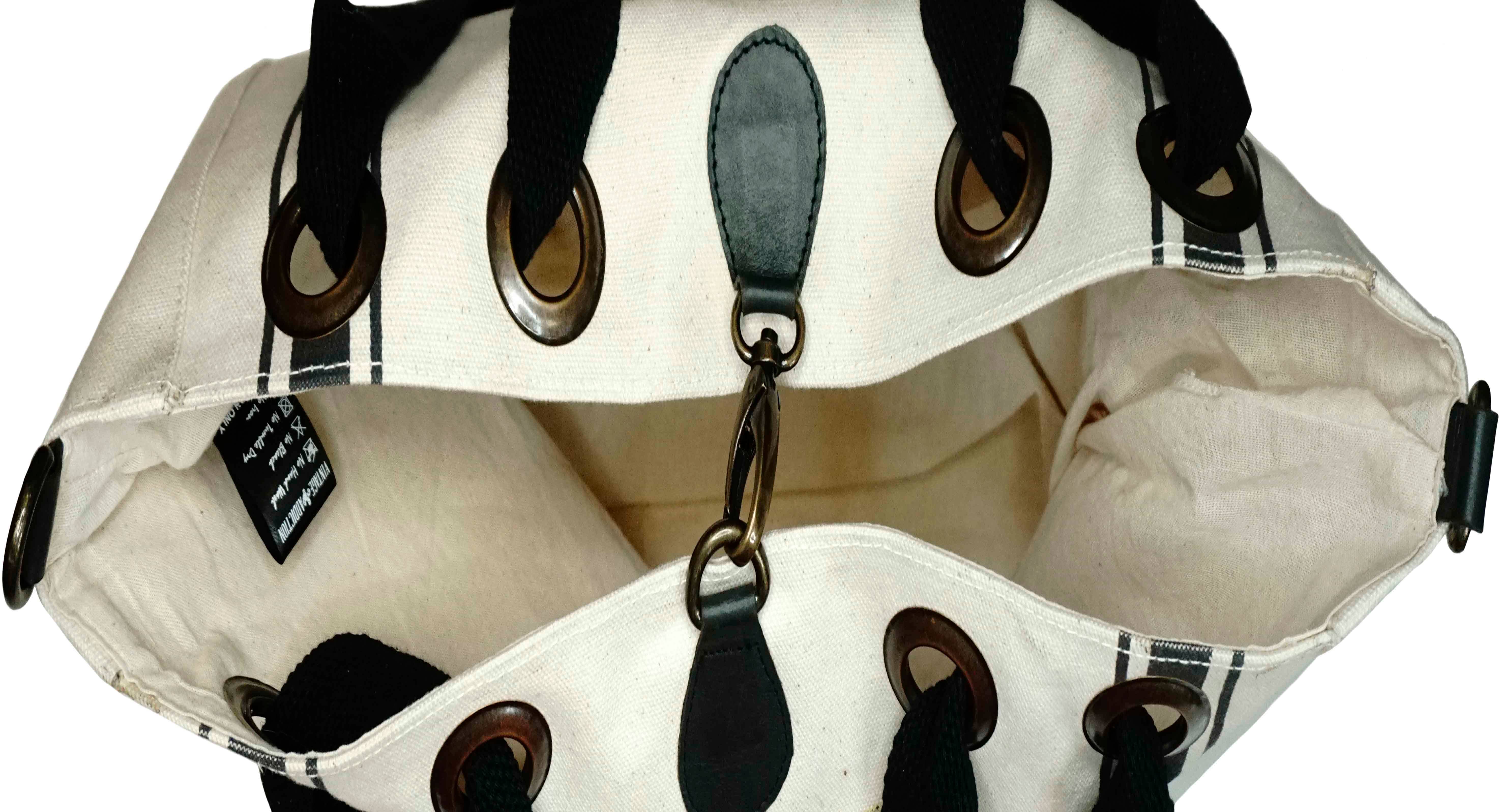 Vintage Addiction - Vente Tote bag – femme - Sac à bandoulière en toile Coqs on the Farm2