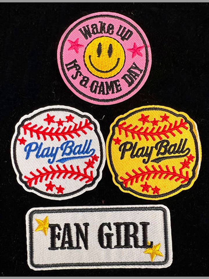 GAMEDAY ASSORTED PATCH 62-0116 for wholesale by anbfashion