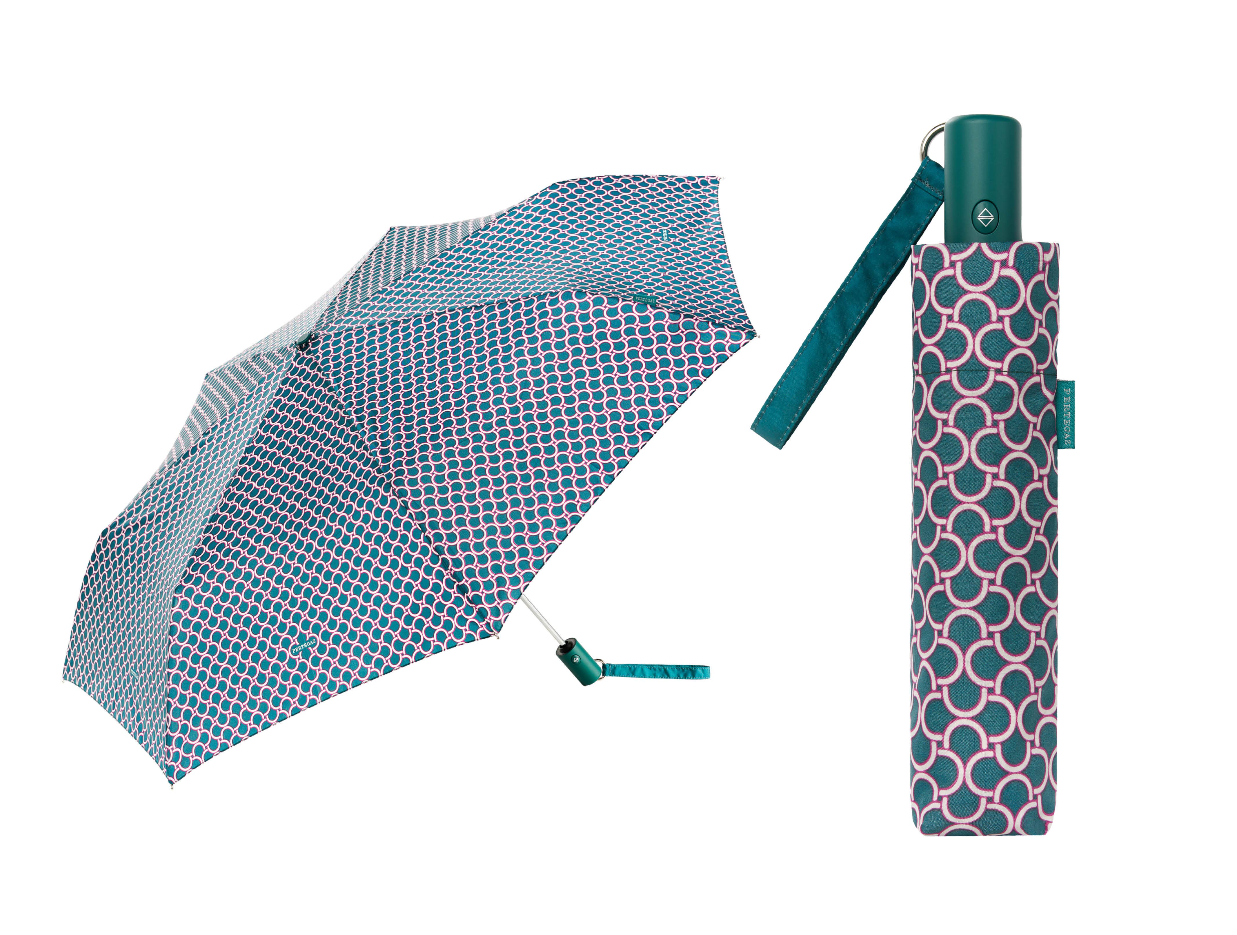 Clima Umbrellas - Wholesale Umbrella - Unisex - Auto "Grid" Folding Umbrella |Windproof |Pertegaz2